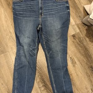 Old nave stretch jeans size 28